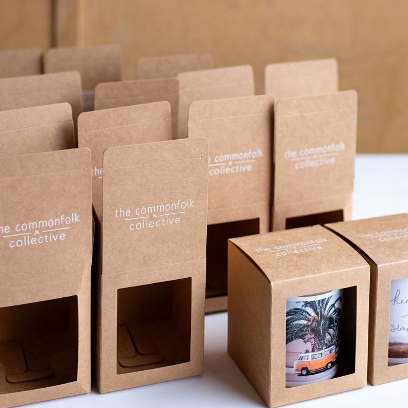 kraft-window-candle-box-with printing.