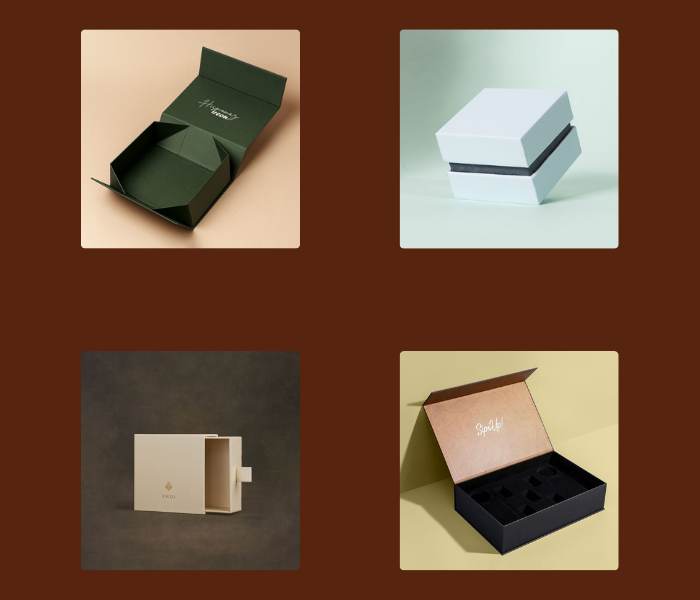 Luxury Rigid boxes for high end brands
