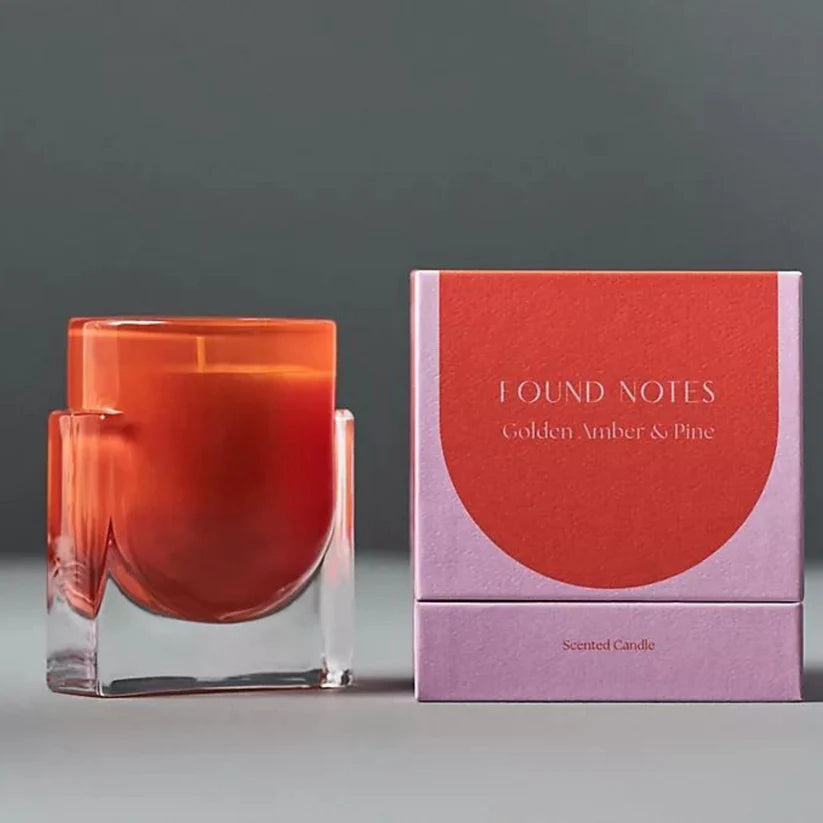 Rigid two piece candle packaging box with custom logo printing for gift candles.